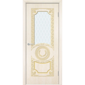 Межкомнатная дверь натуральный шпон Виола 6 цвет на выбор