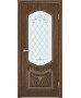 Межкомнатная дверь натуральный шпон Неоклассик 29 цвет на выбор