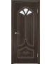 Межкомнатная дверь натуральный шпон Интарсио 21 цвет на выбор