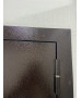 Входная дверь снаружи металл антик медный Внутренняя отделка G1 цвет лиственница кремовая стекло черный лакобель