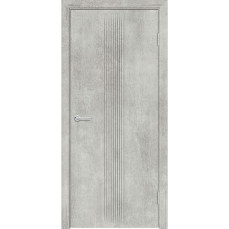 Межкомнатная дверь G22 Усиленная цвет серый бетон