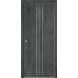 Межкомнатная дверь G22 Усиленная цвет темный бетон
